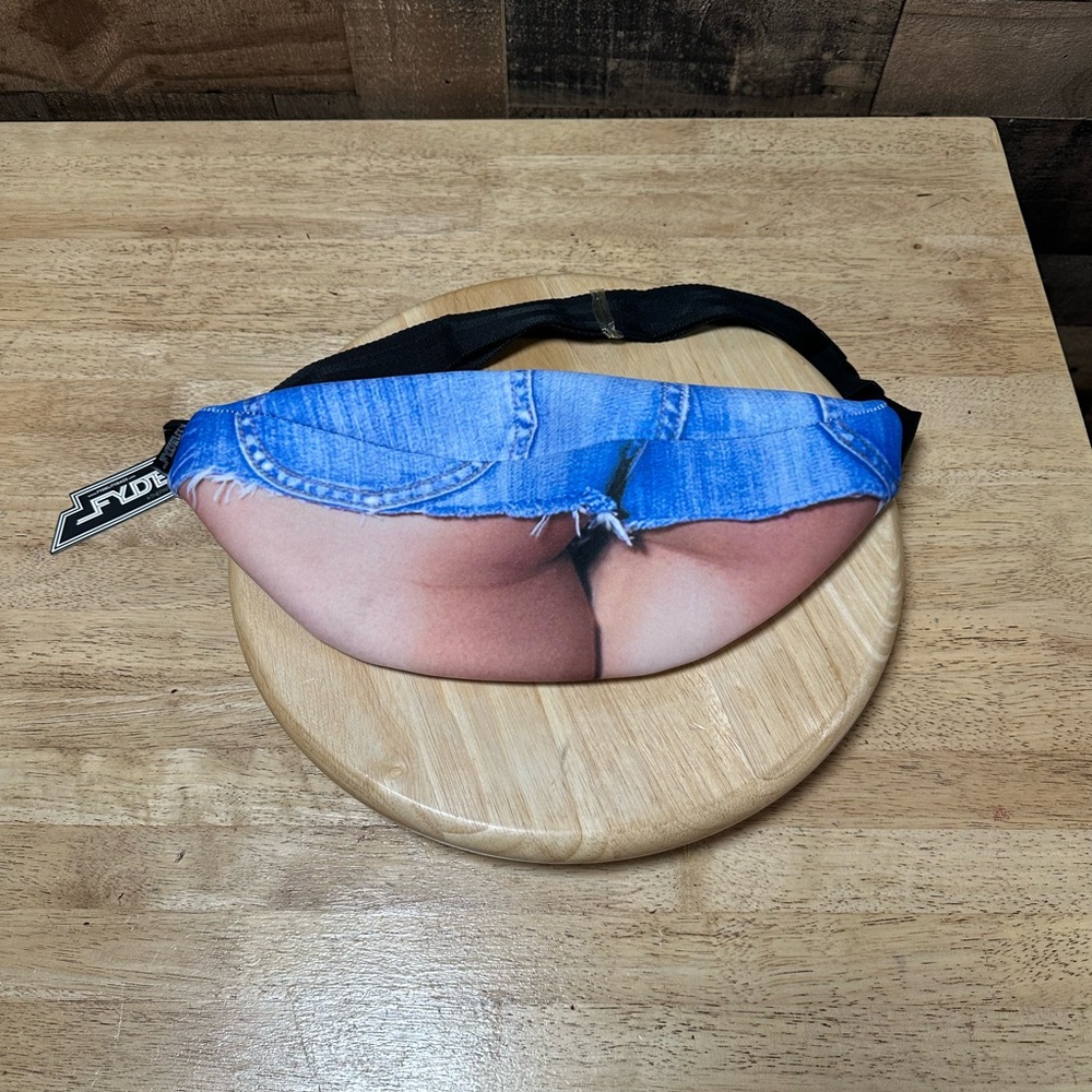 NEW Fydelity Unisex Multicolored Adjustable Short Shorts Fanny Pack